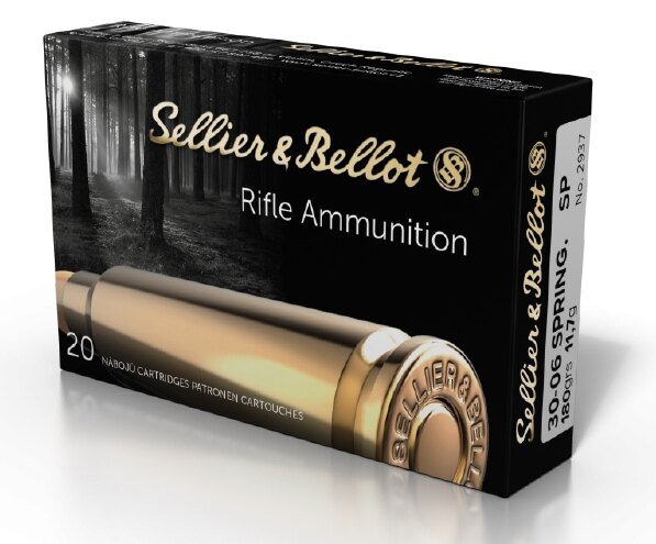 Cartușe SP Sellier & Bellot® / 30-06 Spring. / 11,7 g - 180 grs / 20 buc