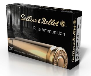 Cartușe SP Sellier & Bellot® / 30-06 Spring. / 11,7 g - 180 grs / 20 buc