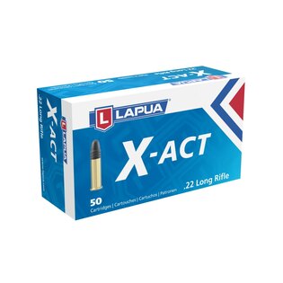 Cartușe X-ACT Lapua® / 22 LR / 40 grs / 50 bucăți