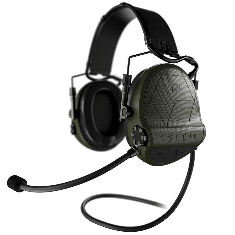 Căști electronice Supreme T2 CC Headband Leather Sordin®