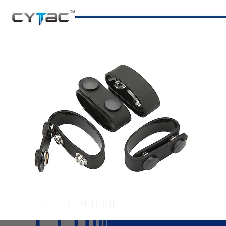 Cleme de asigurare Duty Gear pentru centura de serviciu Cytac® 4 bucăți - negre
