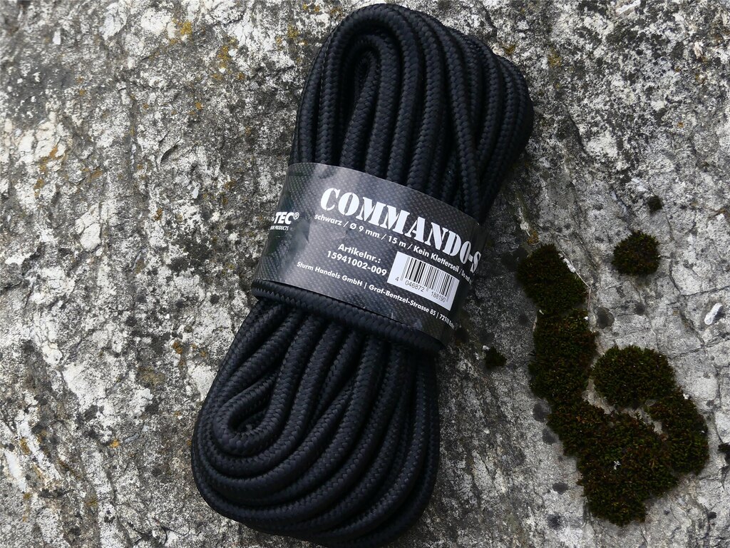 Coardă Commando Mil-Tec® - 15 m × 9 mm