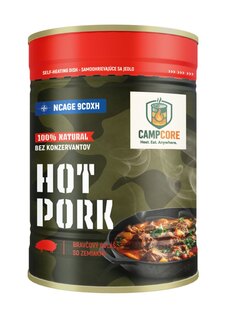 Conservă Hot Pork CampCore® / încălzire automată