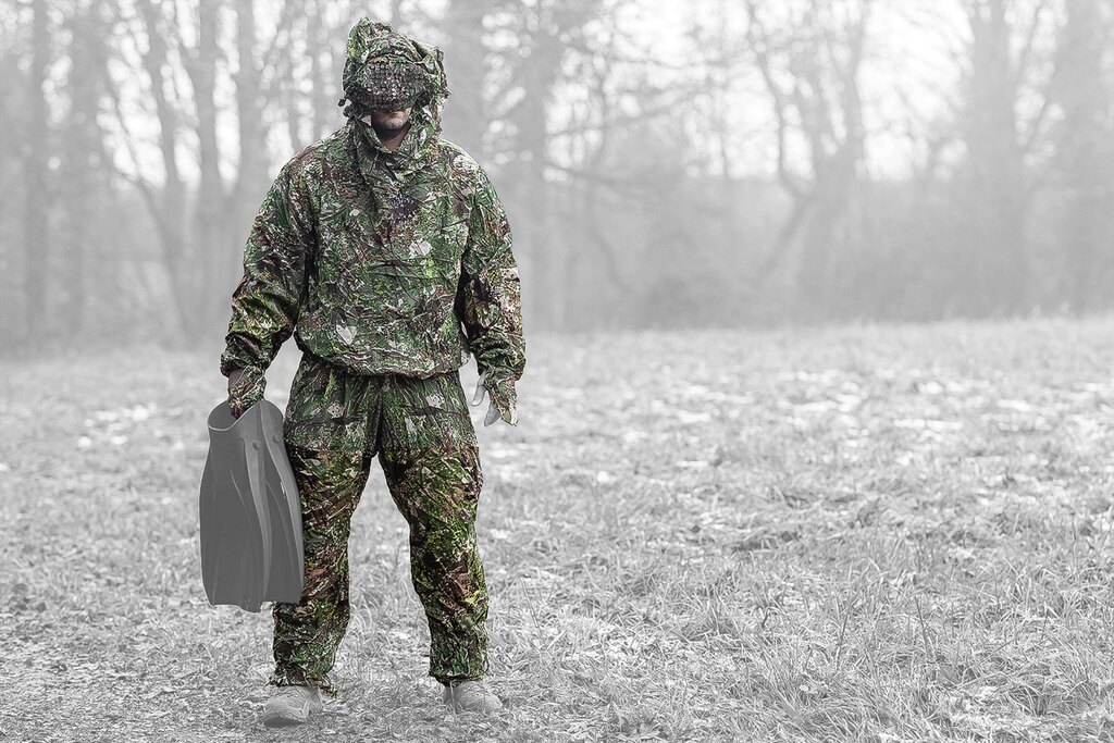 Costum de camuflaj Diver Camo Ghosthood® IRR