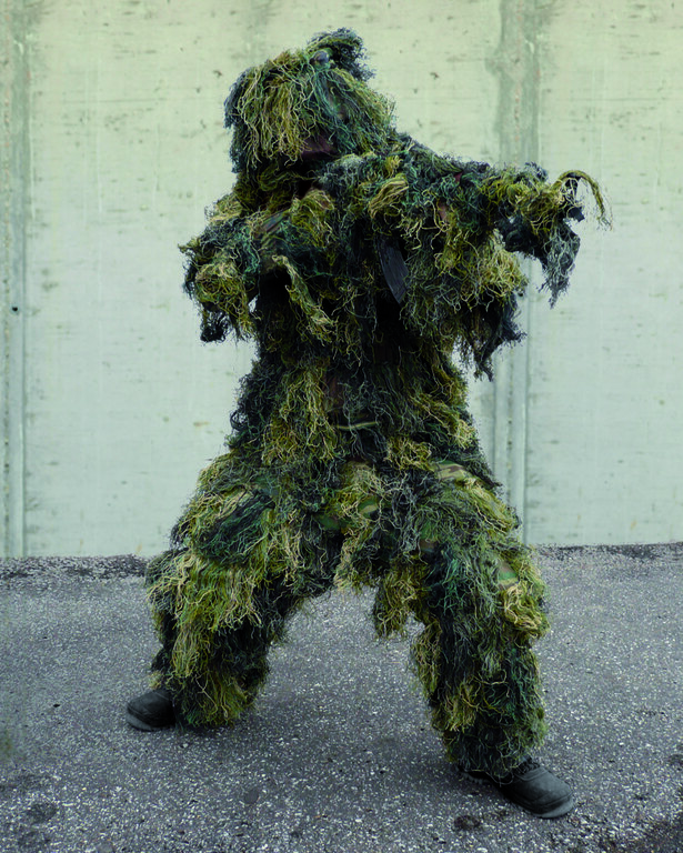 Costum de camuflaj „Hejkal“ Ghillie Suit 4 piese ANTI FIRE Mil-Tec®