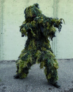 Costum de camuflaj „Hejkal“ Ghillie Suit 4 piese ANTI FIRE Mil-Tec®