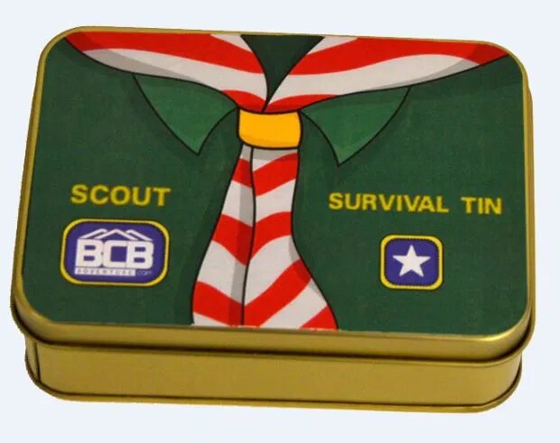 Cutie de supraviețuire BCB® Scout Survival Tin