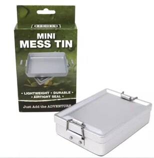 Cutie Mini Mess Box BCB® - aluminiu
