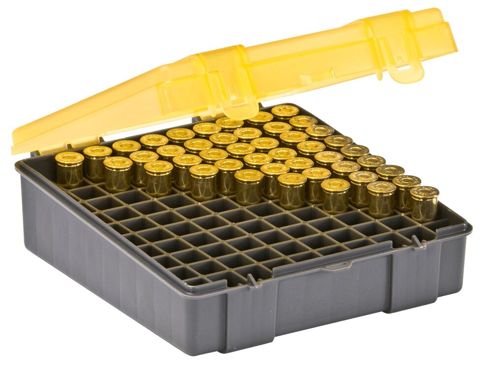 Cutie pentru muniție - .41 Magnum Plano Molding® USA - 100 buc, galbenă