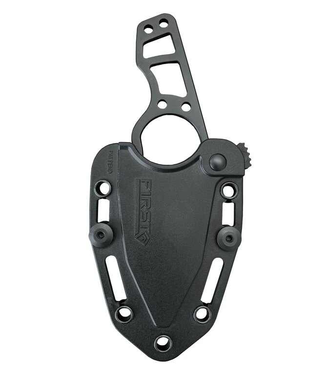 Cuțit cu lamă fixă First Tactical® Scorpion Mini Tanto - argintiu