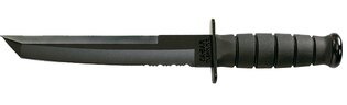 Cuțit cu lamă fixă KA-BAR® Tanto cu tăiș combinat