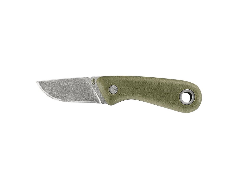 Cuțit cu lamă fixă Vertebrae Compact GERBER® - verde