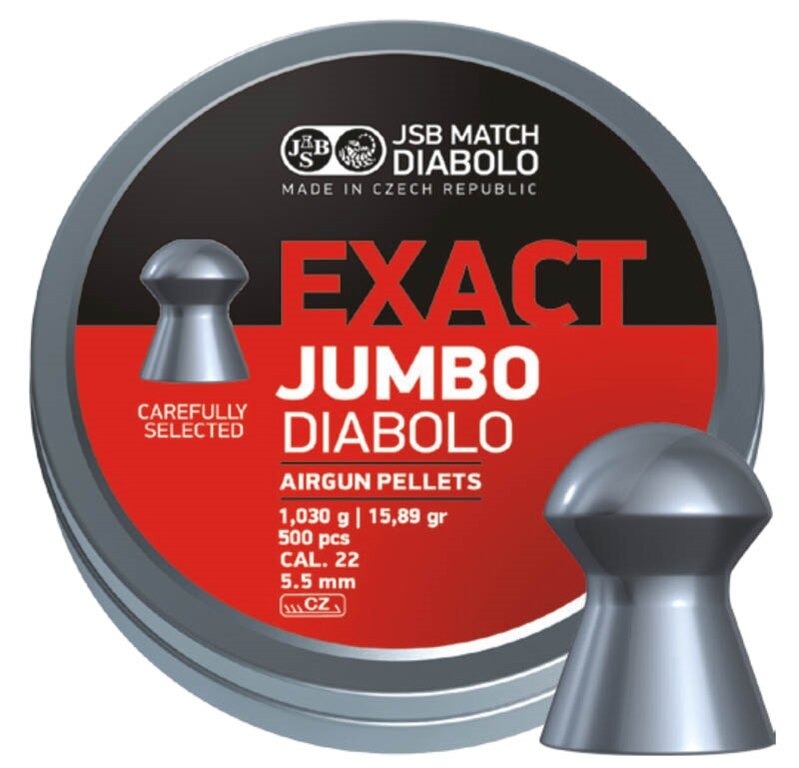 Diabolky Exact Jumbo 5.5 mm JSB® / 500 buc