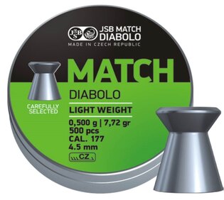 Diabolky Green Match Light Weight 4.51 mm JSB® / 500 buc.
