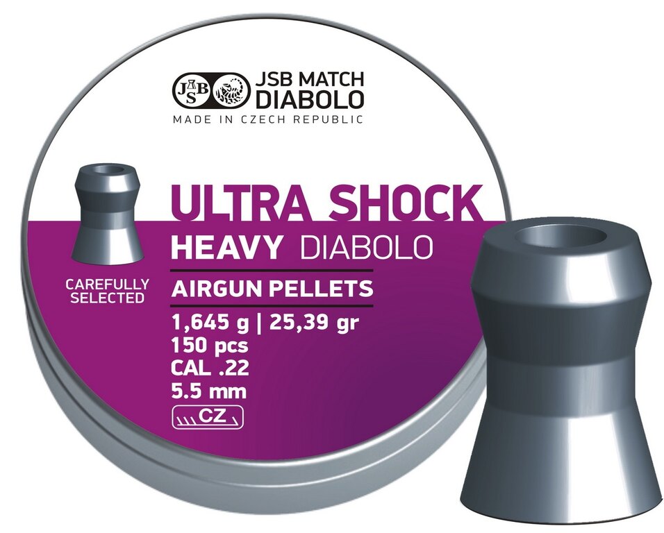 Diabolky Heavy Ultra Shock 5.5 mm JSB® / 150 buc.