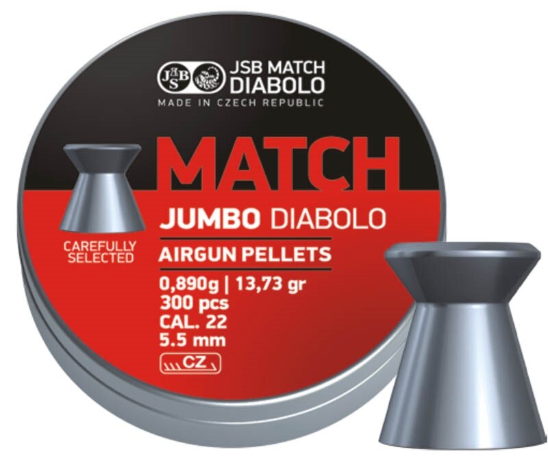 Diabolky Jumbo Match 5.5 mm JSB® / 300 buc.