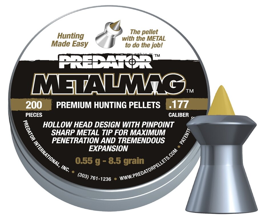 Diabolky Predator Metalmag 4.5 mm JSB® / 200 bucăți
