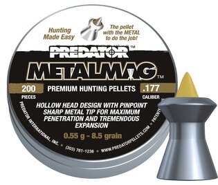 Diabolky Predator Metalmag 4.5 mm JSB® / 200 bucăți