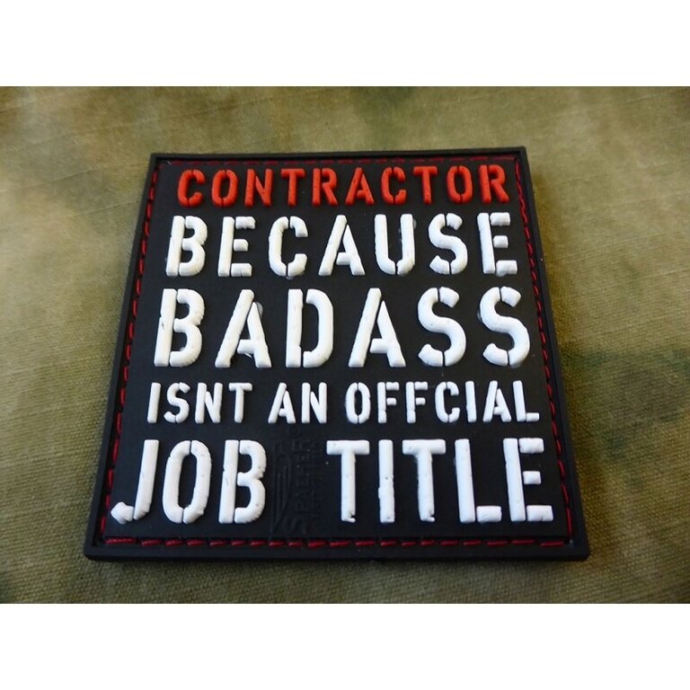 Emblema JTG® CONTRACTOR - colorată