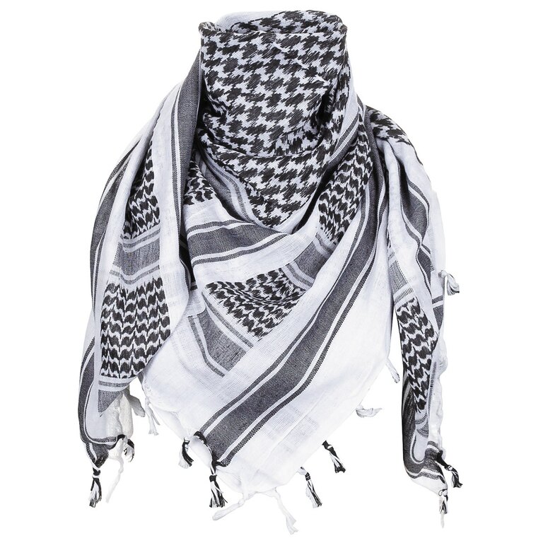Eșarfă palestiniană cu ciucuri MFH®