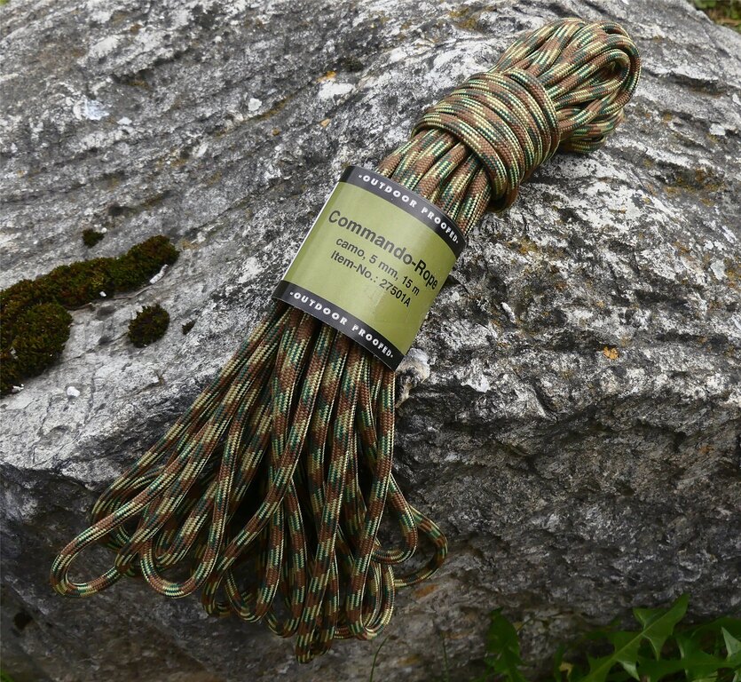 Frânghie Commando MFH® 15 m, diametru 5 mm