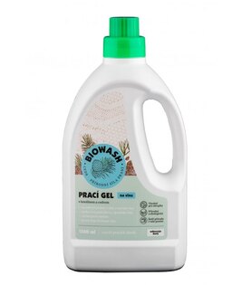 Gel ecologic pentru spălat lâna / cedru și lanolină BioWash®, 1,5 l