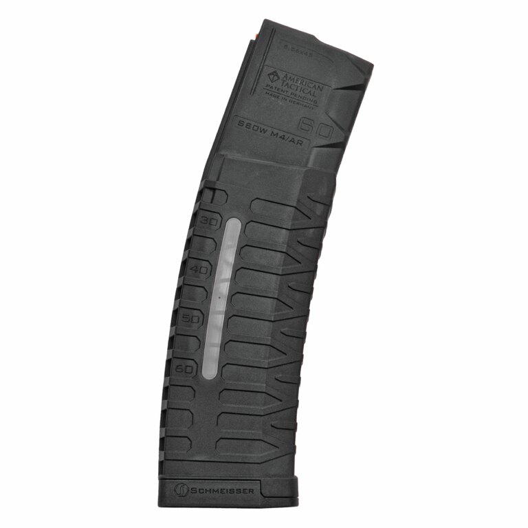 Încărcător cu fereastră AR15, M4 / 60 gloanțe Schmeisser®