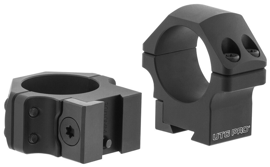 Inele de montaj P.O.I® Low Profile 0.98" / 30 mm tub UTG PRO®
