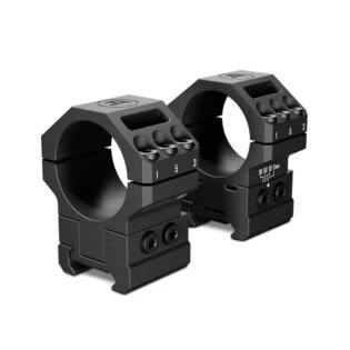 Inele de montare Heavy Duty Angle 30/60/90 MOA Picatinny High 1,35" / tub de 34 mm Discoveryopt®