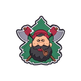 Insigna Helikon-Tex® Beardman Bushcraft - verde măsliniu