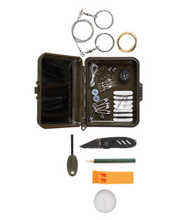 Kit de supraviețuire KPZ Mil-Tec® - negru