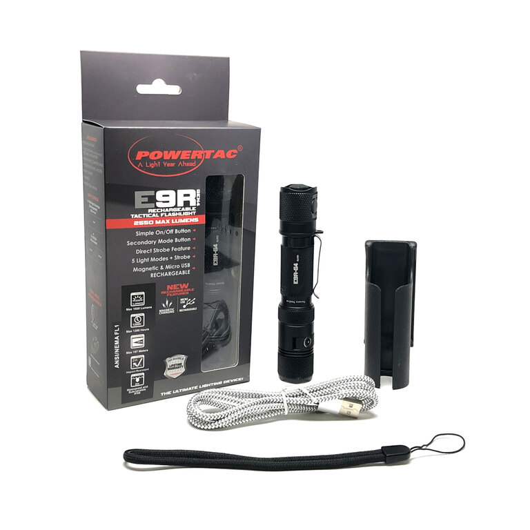 Lanterna E9R-G4 / 2550 lm PowerTac®