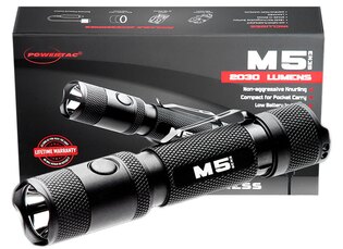 Lanterna M5 Gen3 / 2030 lm PowerTac® + montare offset pe armă