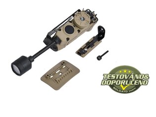 Lanternă pentru cască Sidewinder Stalk® Streamlight®, clip/montaj ARC cu velcro