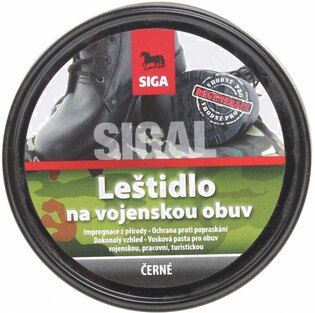 Luciu pentru încălțăminte militară Siga 250 g