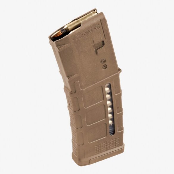 Magazie cu fereastră pentru AR15/M4 PMAG / 30 de cartușe, calibru 5.56x45 NATO Magpul®
