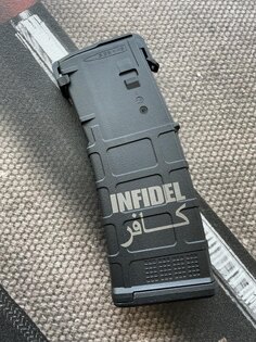 Magazin pentru AR15, 30 de cartușe, calibru 5.56x45 NATO Magpul® / Infidel