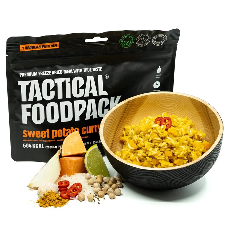 Mâncare deshidratată Curry de cartof dulce Tactical Foodpack®