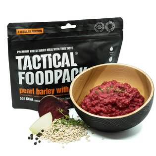 Mâncare deshidratată Orz perlat cu sfeclă roșie Tactical Foodpack®