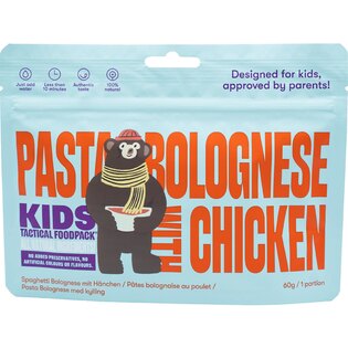 Mâncare deshidratată pentru copii Bolognese cu carne de pui Tactical Foodpack®
