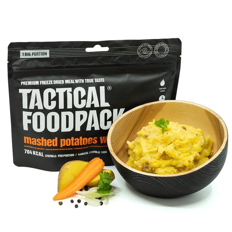 Mâncare deshidratată Piure de cartofi cu carne de pui Tactical Foodpack®