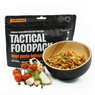 Mâncare deshidratată Tăiței cu vită Bolognese Tactical Foodpack®
