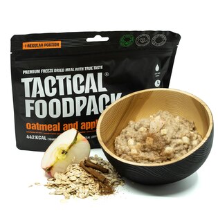 Mâncare deshidratată Terci de ovăz cu mere Tactical Foodpack®