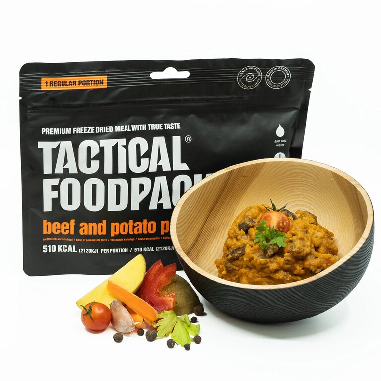 Mâncare deshidratată Vită cu cartofi Tactical Foodpack®