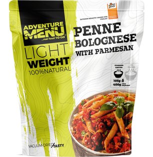 Mâncare uscată Penne cu sos bolognese și parmezan Adventure Menu®