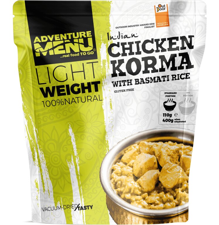Mâncare uscată Pui Korma cu orez basmati Adventure Menu®
