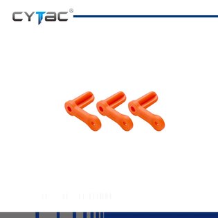 Manșon de siguranță pentru camera cartușului pistolului Cytac® 9 mm, 2 bucăți - portocaliu