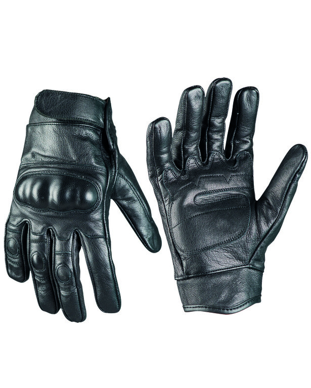 Mănuși din piele TACTICAL Mil-Tec® cu protecție din plastic