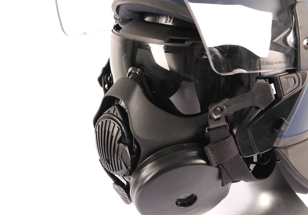 Masca de gaz de protecție pentru casca de lovitură Schuberth®