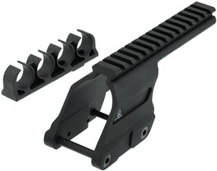 Montare pentru optică cu suport pentru 4 cartușe pentru Remington® 870/870DM UTG®